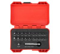 HEEPDD Juego de Brocas para Quitar Tornillos, Acero de Alta Velocidad, Extractores de Tiras de 20 Piezas, Quitar Tornillos Dañados para Bricolaje y Profesionales