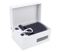 HEEPDD Juego de Corbatas de Regalo para Hombres de 5 Piezas, Ropa Formal de Negocios para Hombres, Corbatas de Vestir, Bufanda, Gemelos, Corbata, Caja de Regalo con Clip[K15] Conjuntos