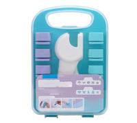 HEEPDD Juego de Formas de Perforadora para Manualidades, 10 Cabezales Intercambiables, Múltiples Patrones, Perforadora de Papel Pequeña para Niños para Manualidades en Papel,