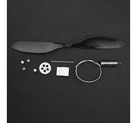 HEEPDD Juego de Hélices de Motor sin Núcleo, Hélice de Motor de Alta Velocidad de Material ABS para Aviones de Control Remoto 8520, Adecuado para Edades de 7 a 14 Años (Juego Completo de reducción