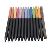 HEEPDD Juego de Lápices de Colores Mecánicos Morandi de 12 Piezas, Lápices de Colores Automáticos de 3,0mm con Sacapuntas para Escribir, Dibujar y Dibujar