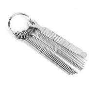 HEEPDD Juego de Limas para Puente de Guitarra Premium, Herramientas para Ranurar Tuercas de Acero Inoxidable para Guitarra y Ukelele, 13 Tamaños para Limado de Precisión