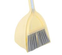 HEEPDD Juego de Mini Escoba y Recogedor Desmontable, Recogedores de Piel de Plástico con Largo, Juego de Escoba para Niños Pequeños, de Plástico Duradera con Recogedor, Combinado para Juguetes de