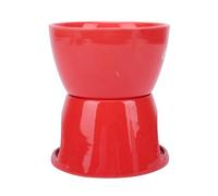 HEEPDD Juego de Ollas con Soporte para Tenedor, Tazón para Derretir Chocolate, Postre, Fiesta, Reunión Familiar, Utensilios de Cocina, Electrodomésticos, Calentador, Fondue de Queso de Cerámica,