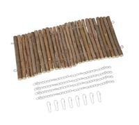 HEEPDD Juguete de madera para hámster, conejo, chinchillas, pequeño animal, juguete para escalada de animales, puente para conejillos de indias, hámsteres, mascotas pequeñas