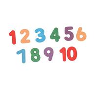 HEEPDD Juguete de Palo para Contar Matemáticas, Varillas de Madera para Contar con Tarjetas Numéricas, Práctica de Cálculo y Combinación de Colores Pintados con Agua, Aprendizaje Preescolar para