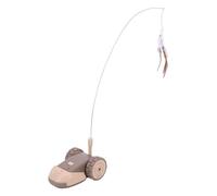 HEEPDD Juguete Interactivo para Gatos, Juguete para Ratas con Control Remoto con Velocidad Ajustable, Chip Inteligente Incorporado para Gatos de Interior, Juguete de Ejercicio para