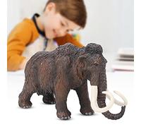 HEEPDD Juguete Modelo Liso, Mano de Obra Exquisita, Educación de los Niños y la Decoración del Hogar Juguete Modelo Liso, Animal de Plástico con Juguetes para Niños Nan (mamut