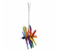HEEPDD Juguete para Masticar Pájaros, Accesorios para Jaulas, Suministros para Jaulas, Cacatúas, Periquitos, Periquitos, Ratas, Juguetes para Loros, 2 uds.