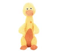 HEEPDD Juguete para Perros Chirridos, Juguetes de Peluche de Peluche Suave de Peluche Juguetes para Mascotas para Mascotas de Limpieza de Dientes de Limpieza para Pequeños (Pato Amarillo)