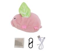 HEEPDD Juguetes de Cerdo Rosados Suaves y Chirriantes, Lindos Juguetes Eléctricos con Movimientos y Ladridos Después de Tocar el Gatito Interactivo Interior