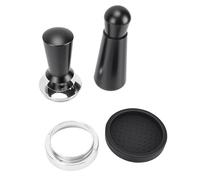 HEEPDD Kit de Accesorios de café con Tapete de Silicona, Distribuidor de Aguja de Manipulación de café de 51 Mm, Embudo Dosificador de Tapete de Silicona para en Casa, 17,18 Oz para en Casa, 17,18