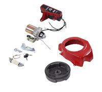 HEEPDD Kit de Arranque Eléctrico para GX160, Motor de Hierro y Cobre Motor de Gasolina 168F 170F, Fácil Instalación con Rendimiento Confiable para Generadores y Bombas