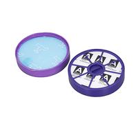 HEEPDD Kit de Filtro Trasero del Motor, Captura óptima de Alérgenos del Polvo para la Calidad del Aire del Vehículo Doméstico, Configuración Sencilla, No Necesita Experiencia, 6.2 Oz Ligero para