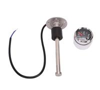 HEEPDD Kit de Medidor de Unidad Emisora de, Sensor de Nivel de Agua de de Acero Inoxidable de 6,9 pulgadas, 9-32 V, 0-190 Ohmios, 240-33 Ohmios, Pantalla Iluminada Antivaho para Barcos,