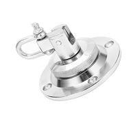 HEEPDD Kit de Montaje Giratorio para Bolsa de Velocidad, Giratorio de Boxeo de Acero Inoxidable, Rodamiento de Bolas de 3,3 Pulgadas y 360 Grados, Fácil Configuración para Perforación, Plataforma para
