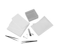 HEEPDD Kit de Muestras de Entomología, Tabla de Extensión de Espuma Densa y Kit de Herramientas de Base de Madera Dura con Vitrina y Pines para Aulas de Biología, Estudiantes, Estudio de la Naturaleza