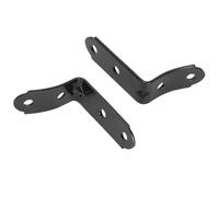 HEEPDD Kit de Soporte de Reparación de Bisagras para Guantera, Organizadores de Guantera, Material de Hierro con 8 Tornillos, Fácil Instalación para Modelos S4 B6 B7 2003-2012, Kit de Soporte de