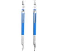 HEEPDD Lápiz mecánico de 2 Piezas, lápiz de mecánico de Metal, Soporte de 2,0 mm para Escritura de Prueba de diseño de Dibujo