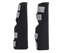 HEEPDD Legas de Soporte de Patas para Perros de 2 Piezas, Envolturas de Piernas Traseras Protectores de Articulación de Corbazas Caninas con Correas Reflectantes para el Esguince de (XL)