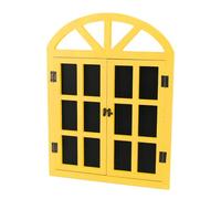 HEEPDD Letrero de Pizarra para Ventana Falsa, Tablero de Mensajes con Fácil Colgar para Decoración del Hogar y Cafetería, Mide 15,7x20,5 Pulgadas Letrero de Pizarra para Ventana Falsa, Tablero de