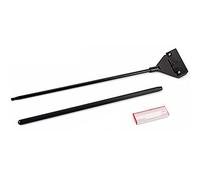 HEEPDD Limpiador Acuario, Raspador Alga Mango Largo Desmontable para Vidrio Tanque Peces Acuaticos Mascotas for Acuario Grande y Profesional Limpieza Subacuatica