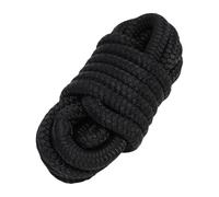 HEEPDD Líneas para Barcos Cuerda para Muelle Línea para Muelle para Barcos, Material de Nailon de Alta Resistencia, Cuerda de Amarre Segura para de hasta 35 Pies, Ríos Nan (Black)