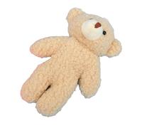 HEEPDD Llavero de Lujoso Oso, Suave Lindo Mini Bolsillo Relleno de Peluche Colgantes Colgantes Nan