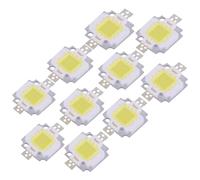 HEEPDD Luz de Chip Smd, Soporte de Aluminio, Potencia de 10 W, Cuentas LED de Color Blanco Frío, Perfectas para Reemplazar Focos Domésticos (Blanco frío)