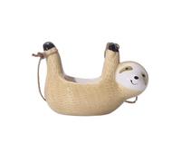 HEEPDD Macetas Colgantes, Maceta, Maceta Suculenta Redonda Colorida, Ideal para Decoración de Interiores y Exteriores, Macetas Colgantes, Perezoso de Cerámica para Colgar en Jardinería (Perezoso