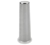 HEEPDD Malla de Cono de Filtro de café Frío de Acero Inoxidable 304 a Prueba de Fugas para Bebidas de té Bebida de Frutas (8 * 21cm)