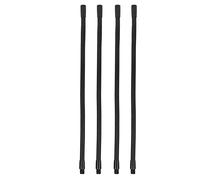 HEEPDD Manguera de Lámpara de Cuello de Cisne, Manguera de Lámpara Flexible Duradera, Peso Ligero, 4 Piezas de Aluminio a Prueba de Roturas para Accesorios de Iluminación (35cm)