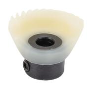 HEEPDD Máquina de Coser Engranaje de Eje Inferior, Diseño Eficiente de Forma del Ventilador Dientes Inclinados Duraderos para Manualidades de Reparación de Máquinas de Coser en el