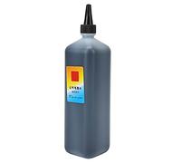 HEEPDD Marcadores Permanentes Tinta de Recarga, Secado Rápido para Madera, Plástico, Papel, Metal y Más, Ideal para Carteles, Dibujo, Coloración de 6.7 Oz (Una botella negra)