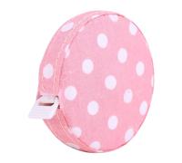 HEEPDD Medición por Cinta Adhesiva, 150 Cm/60 Pulgadas de Cinta Métrica Blanda de Doble Escala para la Tela a Medida del Cuerpo de Costura Otros Suministros de Costura y Bordado (No. 4 Base de rosas