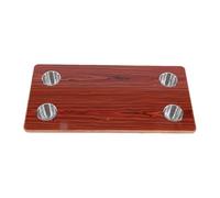 HEEPDD Mesas y Tableros Panel con 4 Portavasos para Cubierta de Yate de RV Reemplazo de Mesa Marina Resistente Superficie de Comedor y Trabajo Tablero de para RV 31.5x15.75 Pulgadas Escritorio de