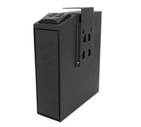 HEEPDD Mesita de Noche Biométrica Montada, Cerradura de Huellas Dactilares de Acceso Rápido de Acero Laminado en Frío para el Escritorio del Vehículo Junto a la Cama del Hogar