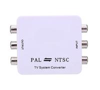 HEEPDD Mini Convertidor Bidireccional PAL NTSC, Adaptador de de Vídeo Digital, Compatible con PAL NTSC SECAM hasta HD 1080P para Televisores y Proyectores