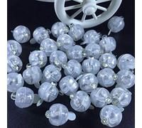 HEEPDD Mini Luces Esféricas de Globo LED, 0,7 Pulgadas de Diámetro, Luces de Fiesta a Prueba de Agua para Bodas, Camping, Navidad, Decoraciones de Halloween, con Batería de Larga (BLUE)