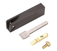 HEEPDD Mini Plantador de Madera de Avión a Mano Pequeña Plano de ébano Mini Plano de Acero de Alta Velocidad Cuchilla de Carpinter