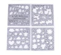 HEEPDD Mini Plantillas de Fieltro para Apliques, 7 Plantillas de Fieltro con Aguja, Juego de Herramientas de Confiable para Principiantes, Patrones únicos para Proyectos de Manualidades Creativos Nan