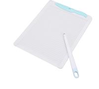 HEEPDD Mini Tabla de Puntuación Multifuncional, Pequeña Herramienta de Artesanía de Plástico de 6,5 X 8,46 Pulgadas para Hacer Sobres y Arte en Papel con Herramientas Plegables de