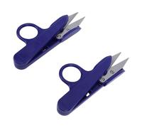 HEEPDD Mini Tijeras de Tela, 2 Tijeras de Hilo de Acero Inoxidable para Coser, Acolchar, Manualidades, de Precisión de Corte Suave para Bordar Hilo de Tejer