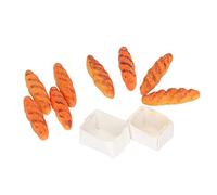 HEEPDD Miniaturas de Casa de Muñecas, Juego de Botellas Pequeñas de de Resina para Alimentos, 40 Piezas con 10 Bases, 0,9 X 0,7 X 0,4 Pulgadas, Mini Accesorios para Casa de Muñecas para Niños, Juego