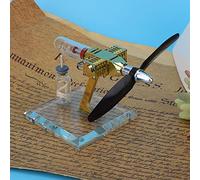 HEEPDD Modelo de Motor Stirling de Aire Caliente, Juguete Científico Educativo para Niños, Velocidad Máxima 3700 RPM, Experimento Práctico de Física para Proyectos de Aviones