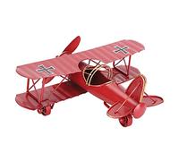 HEEPDD Modelo de Planos de Metal Vintage, Ornamentos de Artesanía de Avión de Plano de Hierro Forjado Retro para la Artesanía de la para la Decoración del Hogar Christmas 8.3x7.1x3in Nan