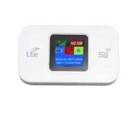 HEEPDD Módem WiFi 4G LTE, Material ABS, Alta Velocidad de 300 Mbps, Punto de Acceso de Viaje Portátil para 10 Usuarios, Ideal para Teléfono, Computadora Portátil y Tableta