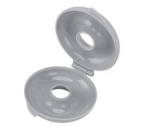 HEEPDD Molde de Pastel de Donas, Bandeja para Hornear con Forma de Donas para Hornear Sinfína Donut Donut Donut Libere Filt Flip Tapa con Plástico sin Palos para la Decoración del