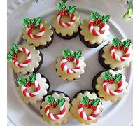 HEEPDD Molde de Silicona de Hojas de Acebo de 2 Piezas de Navidad, Horneado de Textura Fácil a Buena para Postre de Chocolate, Adecuado para Cumpleaños, Duchas, Bodas, Aniversarios y Fiestas de (GREY)