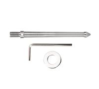 HEEPDD Monópodos Spike WeaResistant Adaptador de Acero Inoxidable para Accesorios de Cámara de Trípode para Fotografía de Aventura (12 cm)